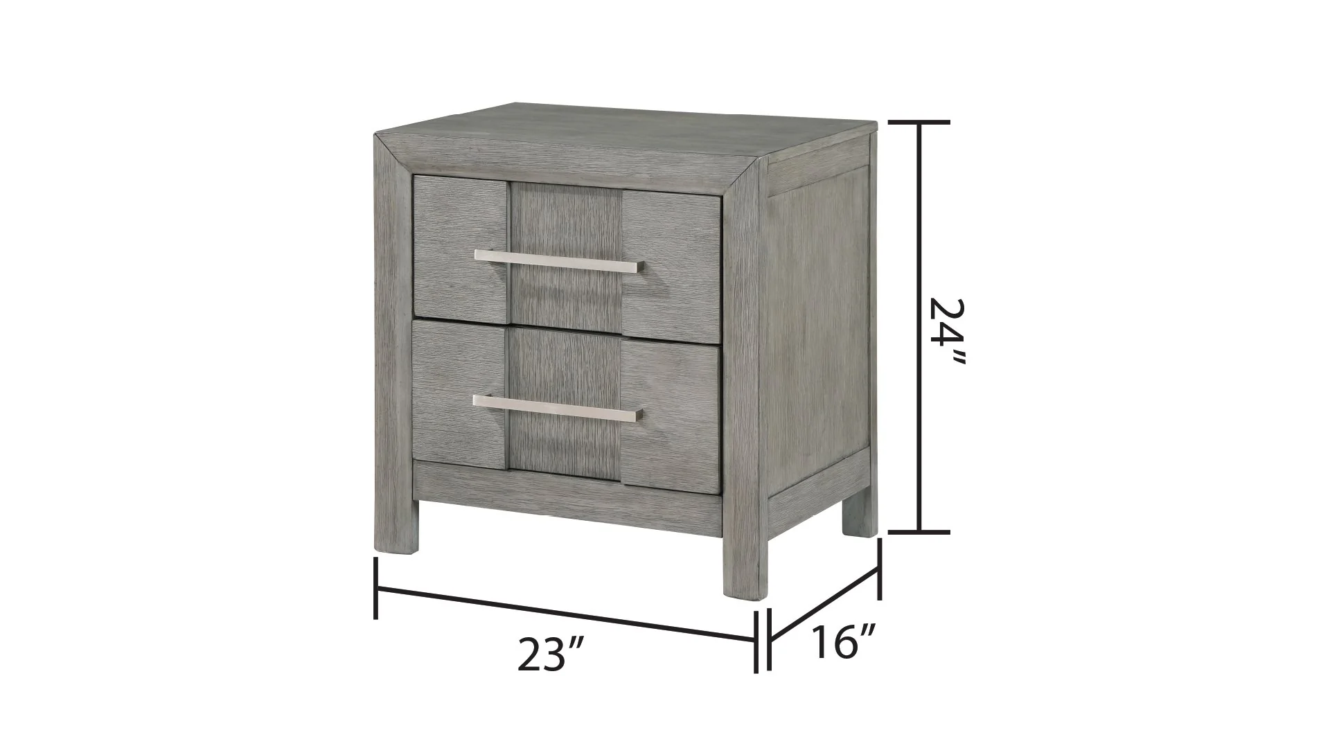 Kenzo Queen 5 Pc Bedroom Set Gray - Image 15