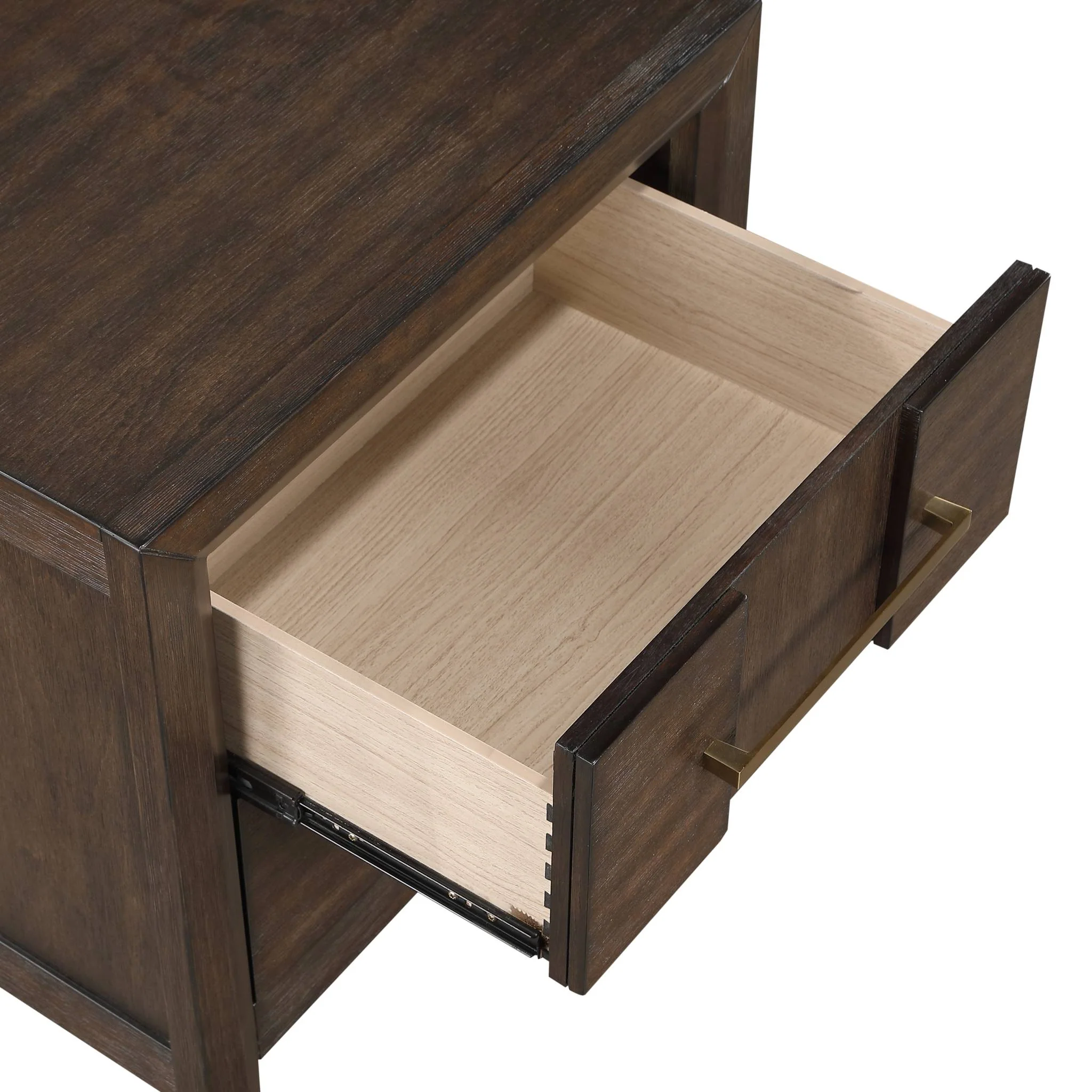 Kenzo Queen 5 Pc Bedroom Set Walnut - Image 16