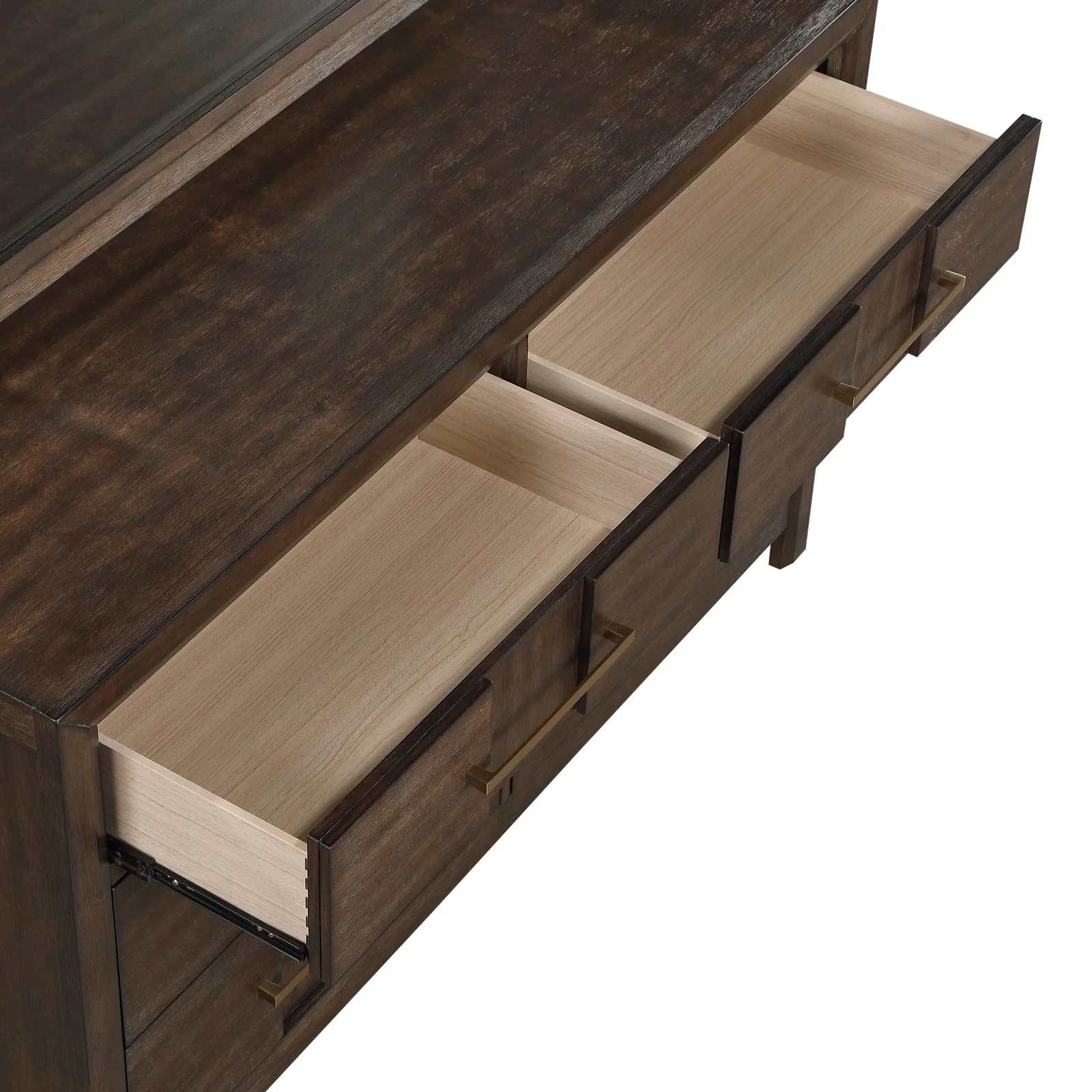 Kenzo Queen 5 Pc Bedroom Set Walnut - Image 8