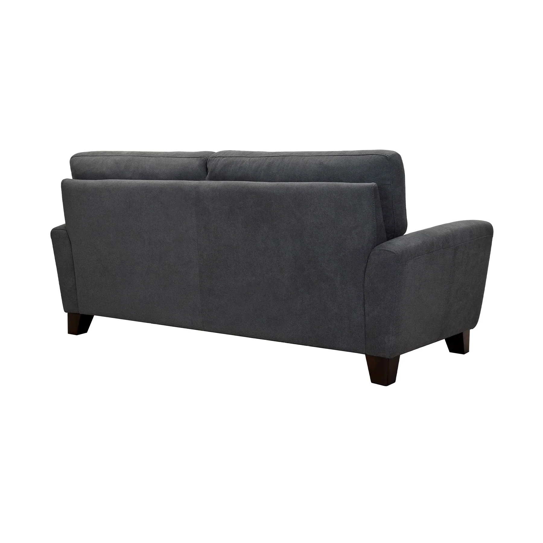 Kester 81" Square Arm Dark Gray Fabric Sofa - Image 3