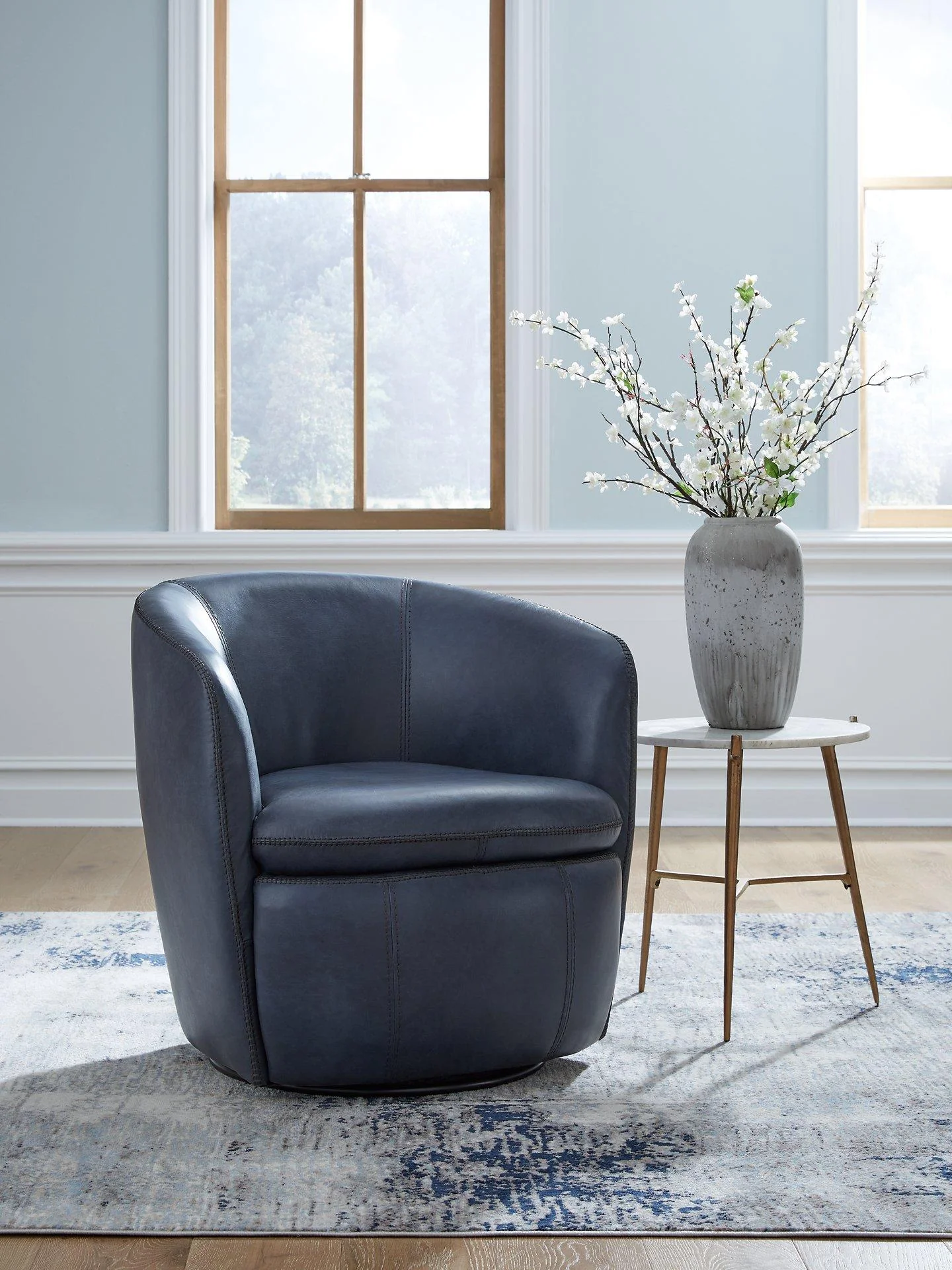 Kierreys Swivel Accent Chair - Image 9