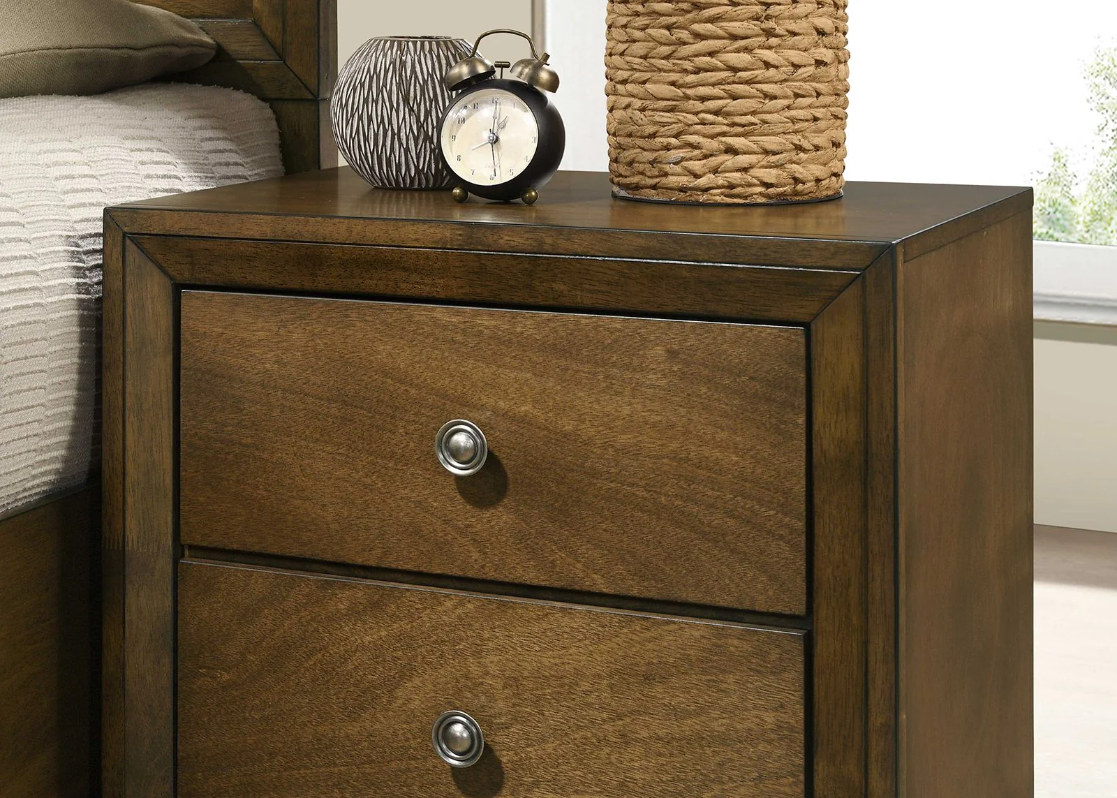 Kirkham Nighstand, Walnut - Image 3