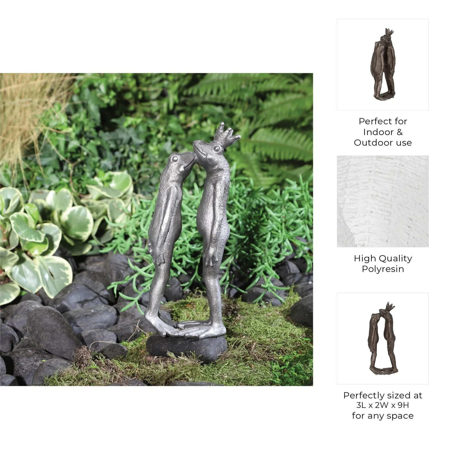 Kissing Frogs Figurine - Image 9