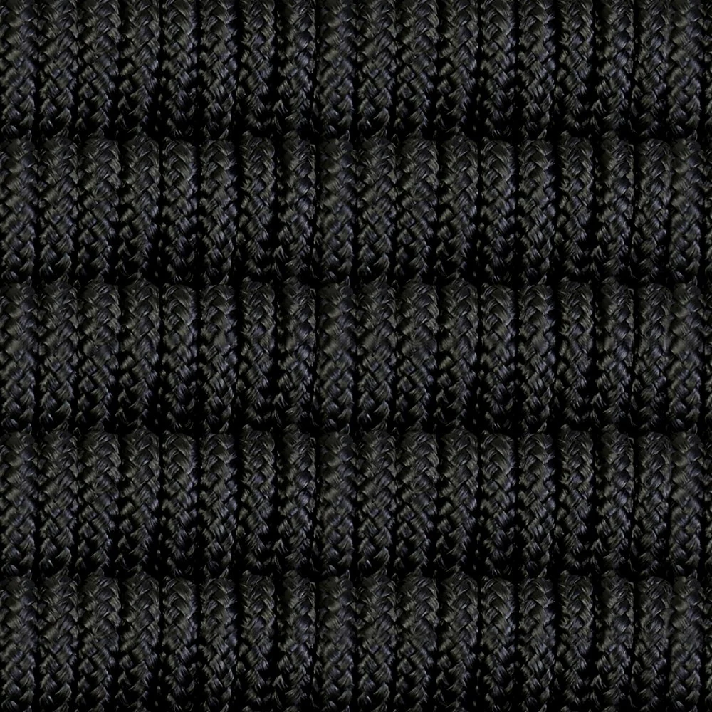 Kylie and Shasta 3 Piece Outdoor Patio 36" Dining Set in Black Eucalyptus Wood and Black Rope - Image 9