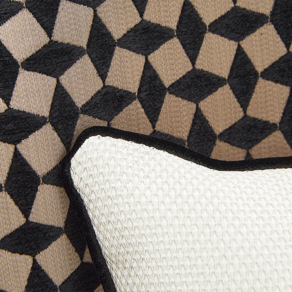 La Francaise Accent Chair - Cafe au Lait/Black - Image 14