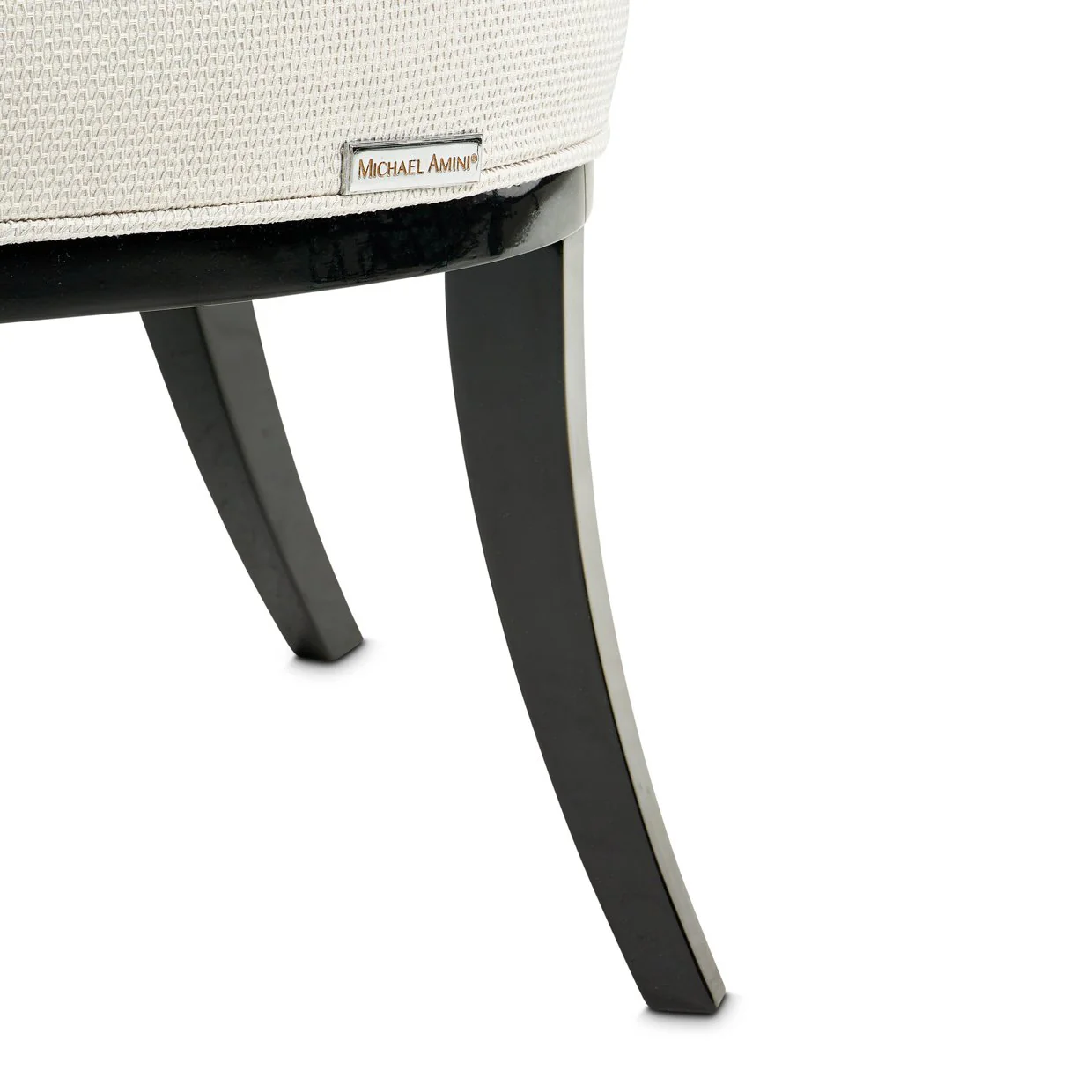 La Francaise Accent Chair - Cafe au Lait/Black - Image 9