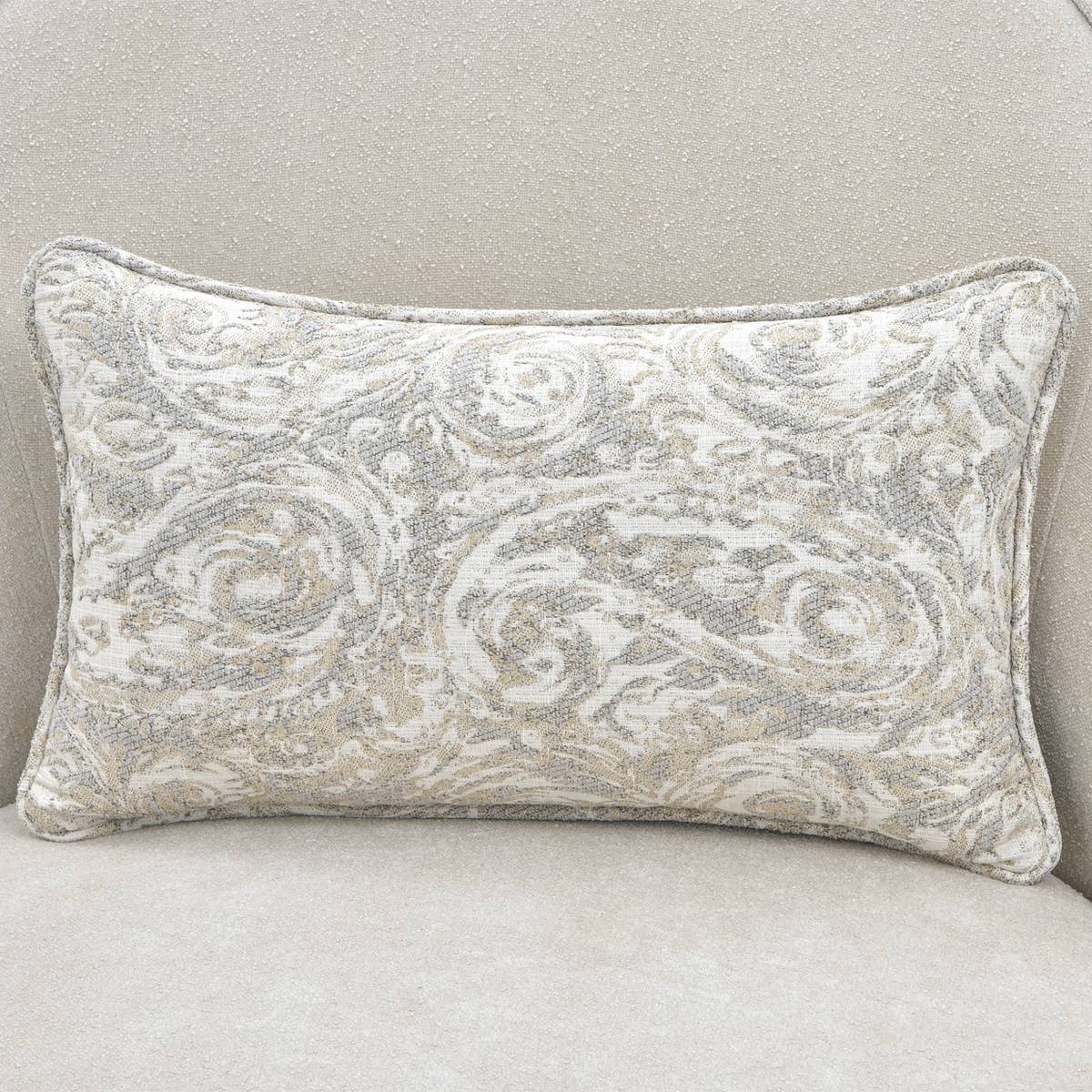 La Marisia Chenille Accent Chair - Tranquil/Light Champagne - Image 9