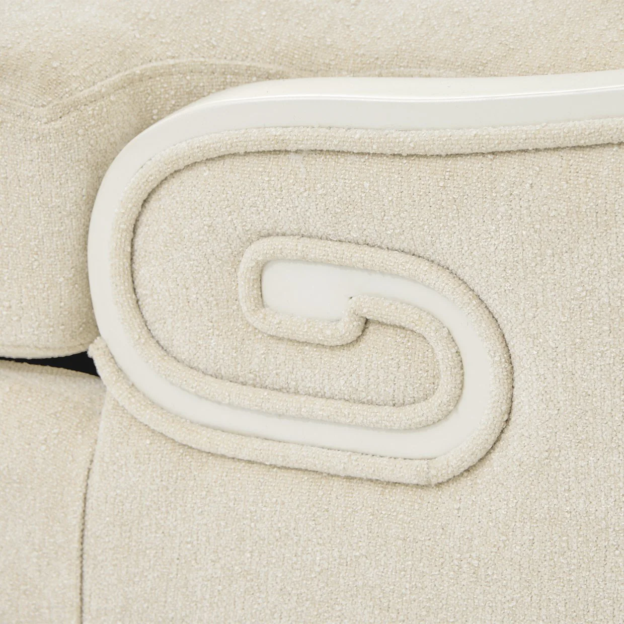 La Marisia Chenille Chaise - Tranquil/Light Champagne - Image 13