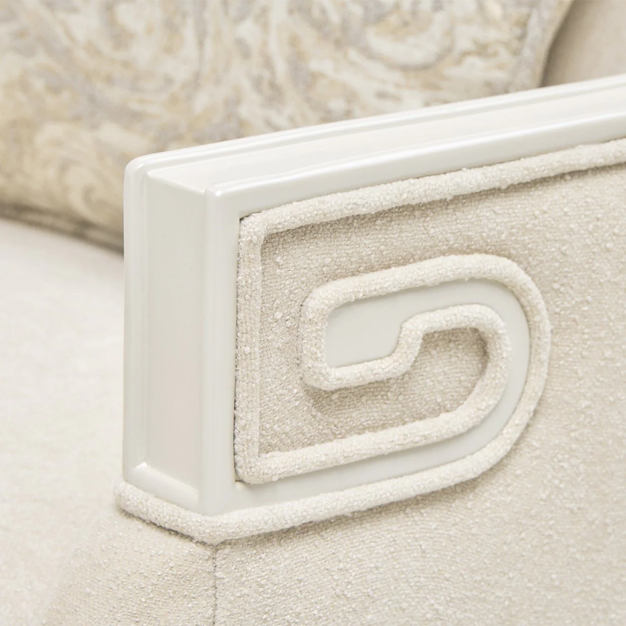 La Marisia Chenille Matching Chair - Tranquil/Creamy Pearl - Image 13