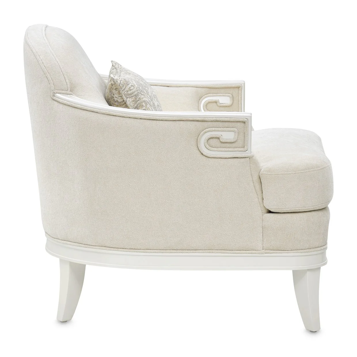 La Marisia Chenille Matching Chair - Tranquil/Creamy Pearl - Image 3