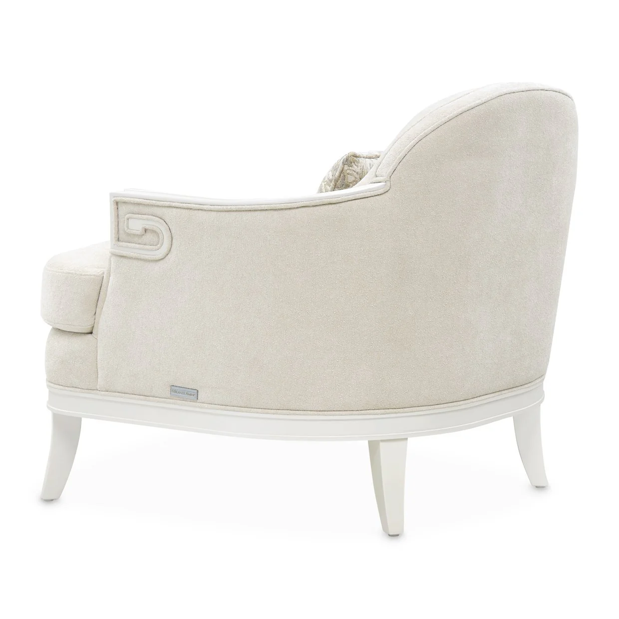 La Marisia Chenille Matching Chair - Tranquil/Creamy Pearl - Image 6