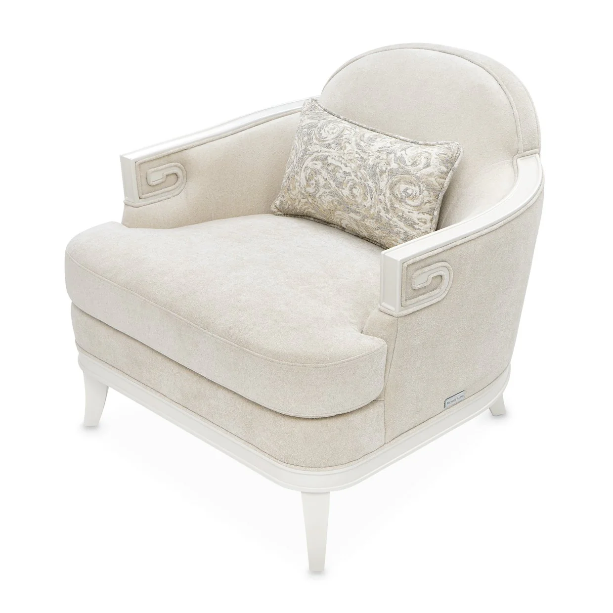 La Marisia Chenille Matching Chair - Tranquil/Creamy Pearl - Image 8