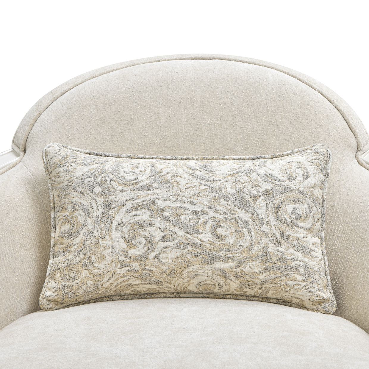 La Marisia Chenille Matching Chair - Tranquil/Creamy Pearl - Image 9