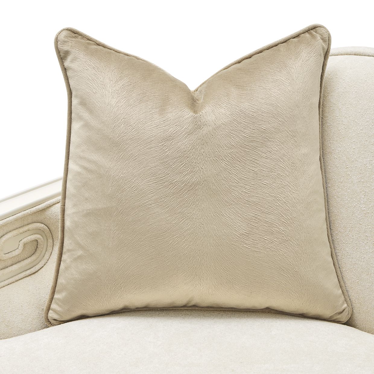 La Marisia Chenille Sofa - Tranquil/Creamy Pearl - Image 11