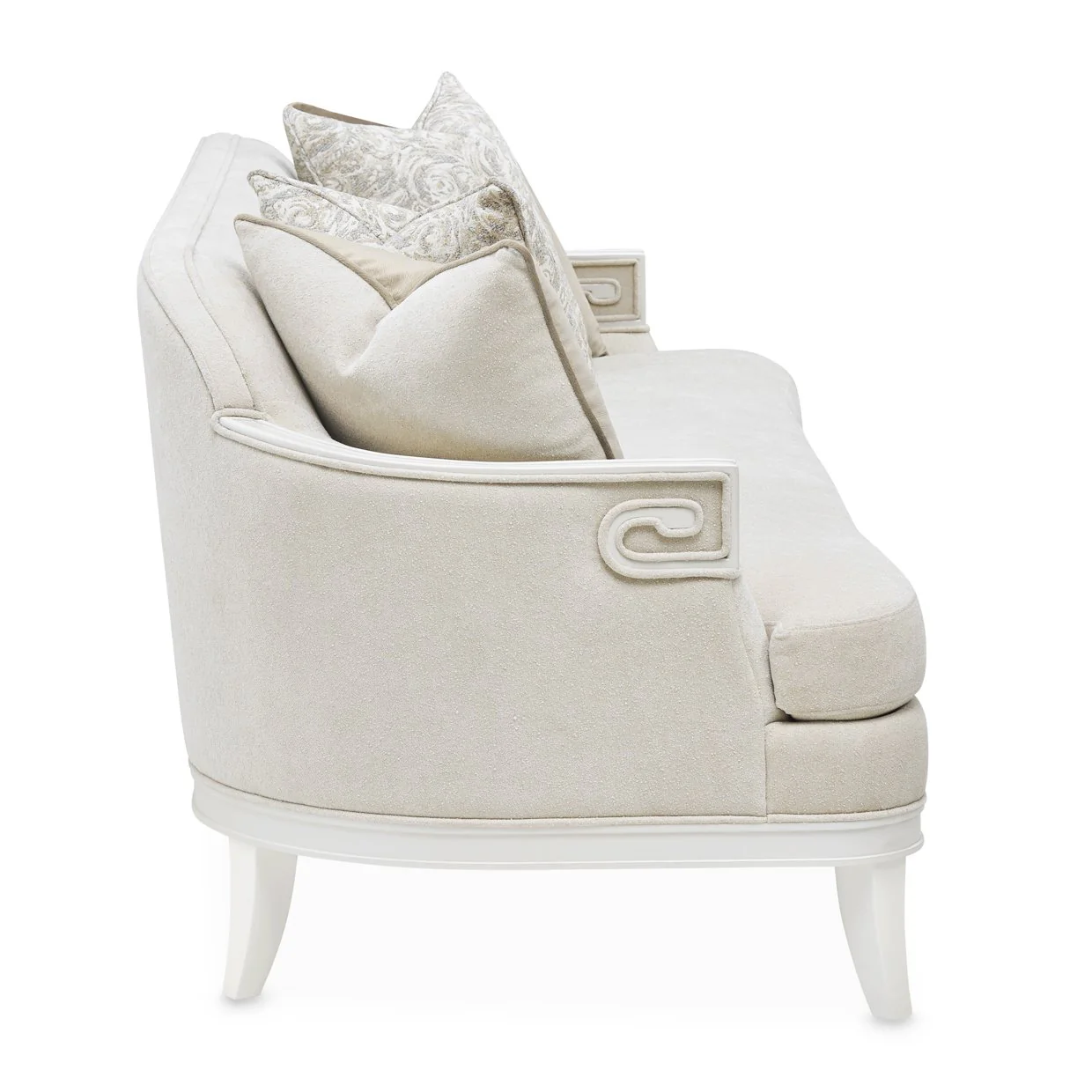 La Marisia Chenille Sofa - Tranquil/Creamy Pearl - Image 3