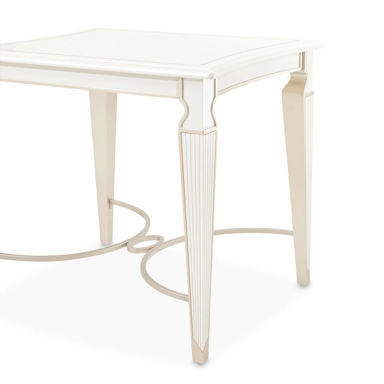 La Marisia End Table - Creamy Pearl - Image 5