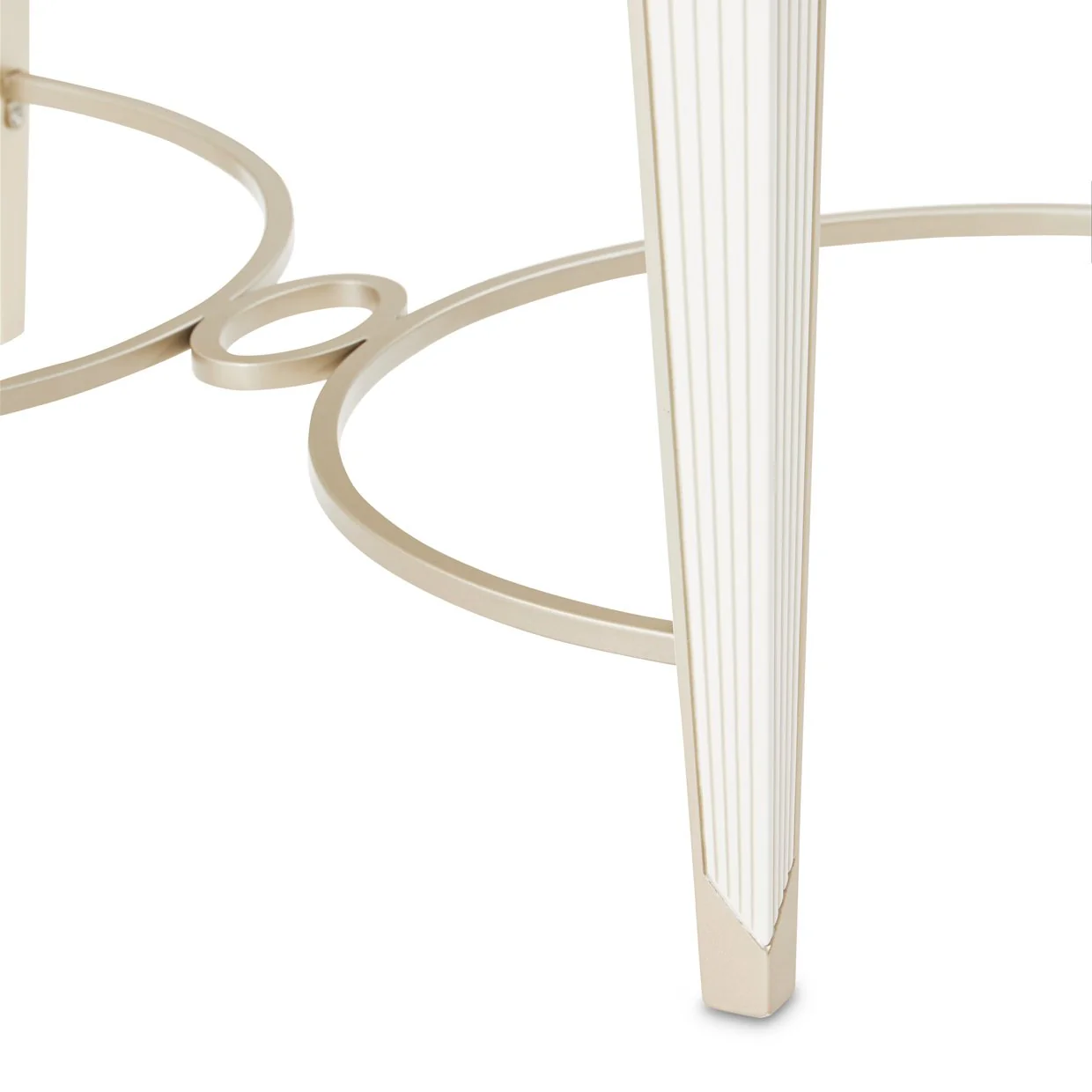 La Marisia End Table - Creamy Pearl - Image 9