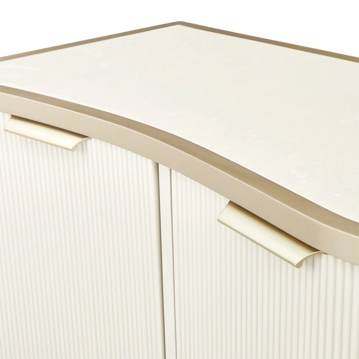 La Marisia Media Cabinet - Creamy Pearl - Image 14