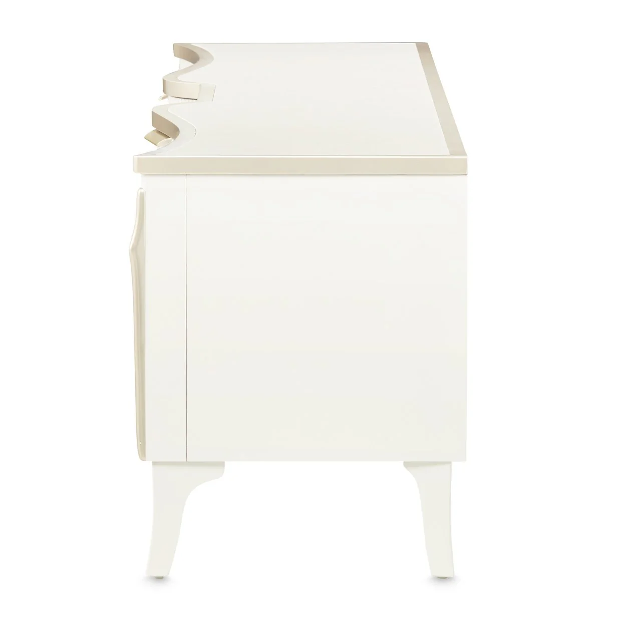 La Marisia Media Cabinet - Creamy Pearl - Image 3