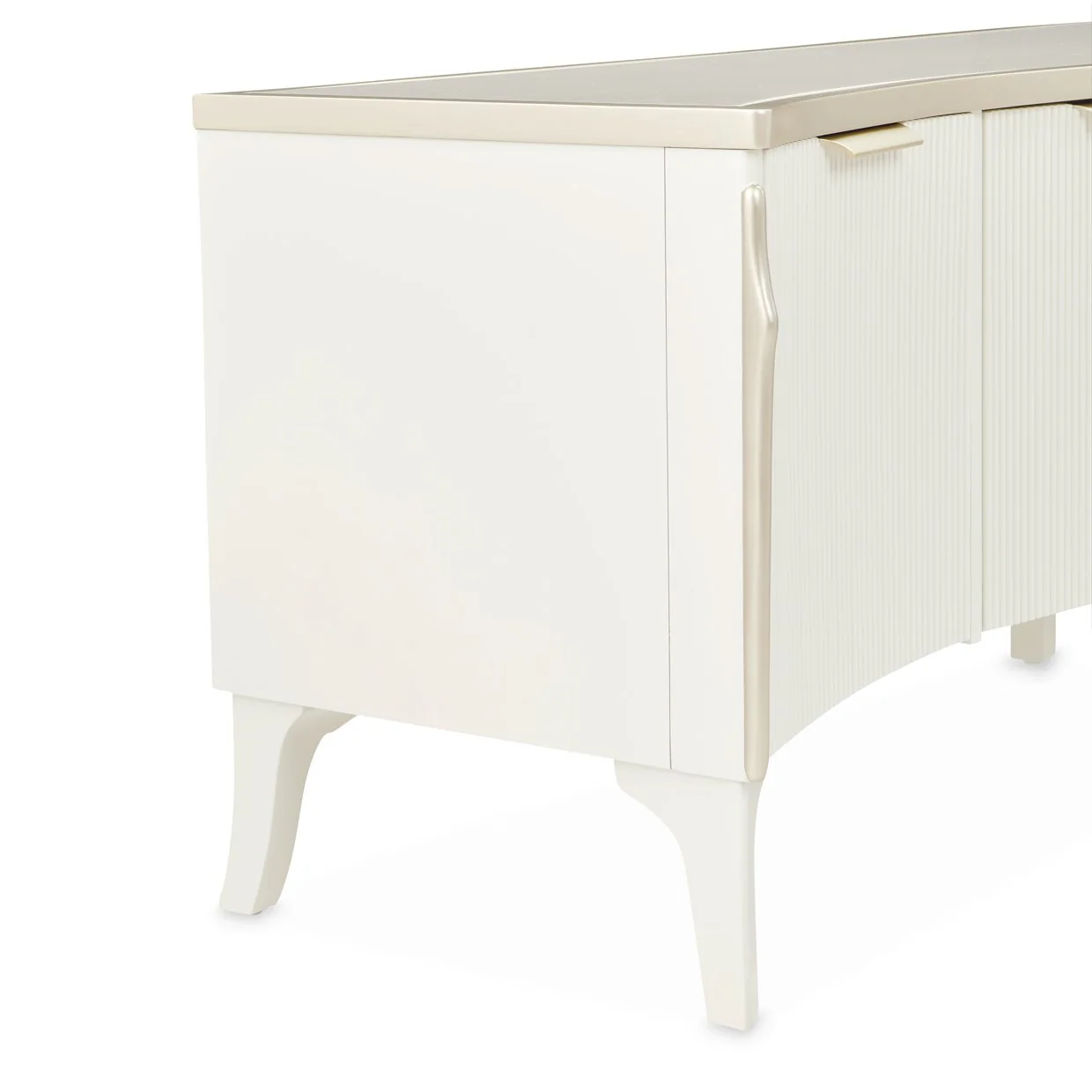 La Marisia Media Cabinet - Creamy Pearl - Image 5