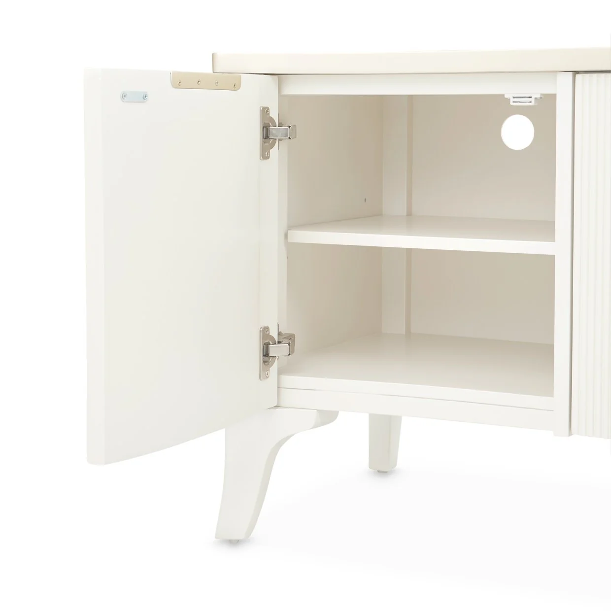 La Marisia Media Cabinet - Creamy Pearl - Image 6