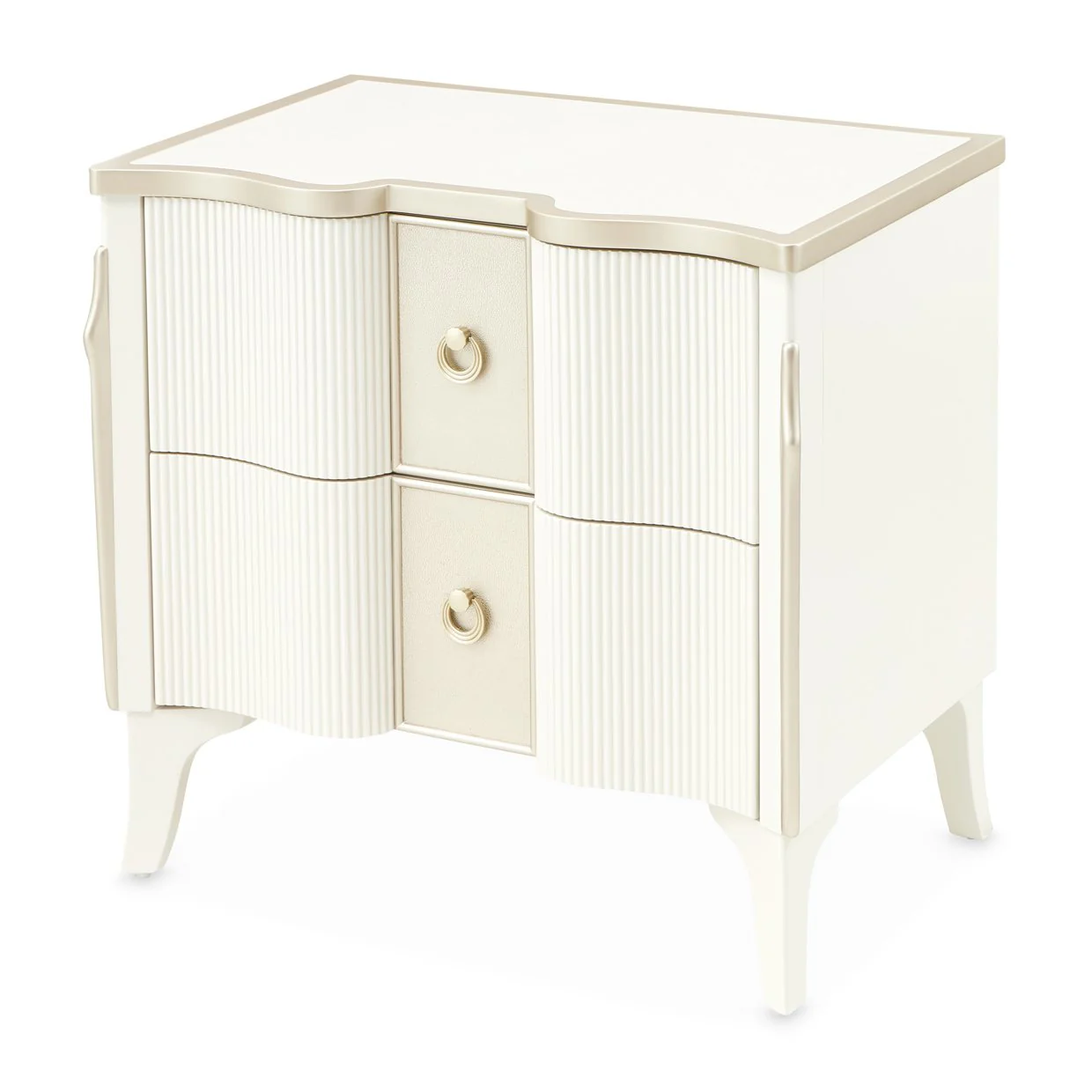 La Marisia Nightstand - Creamy Pearl - Image 3