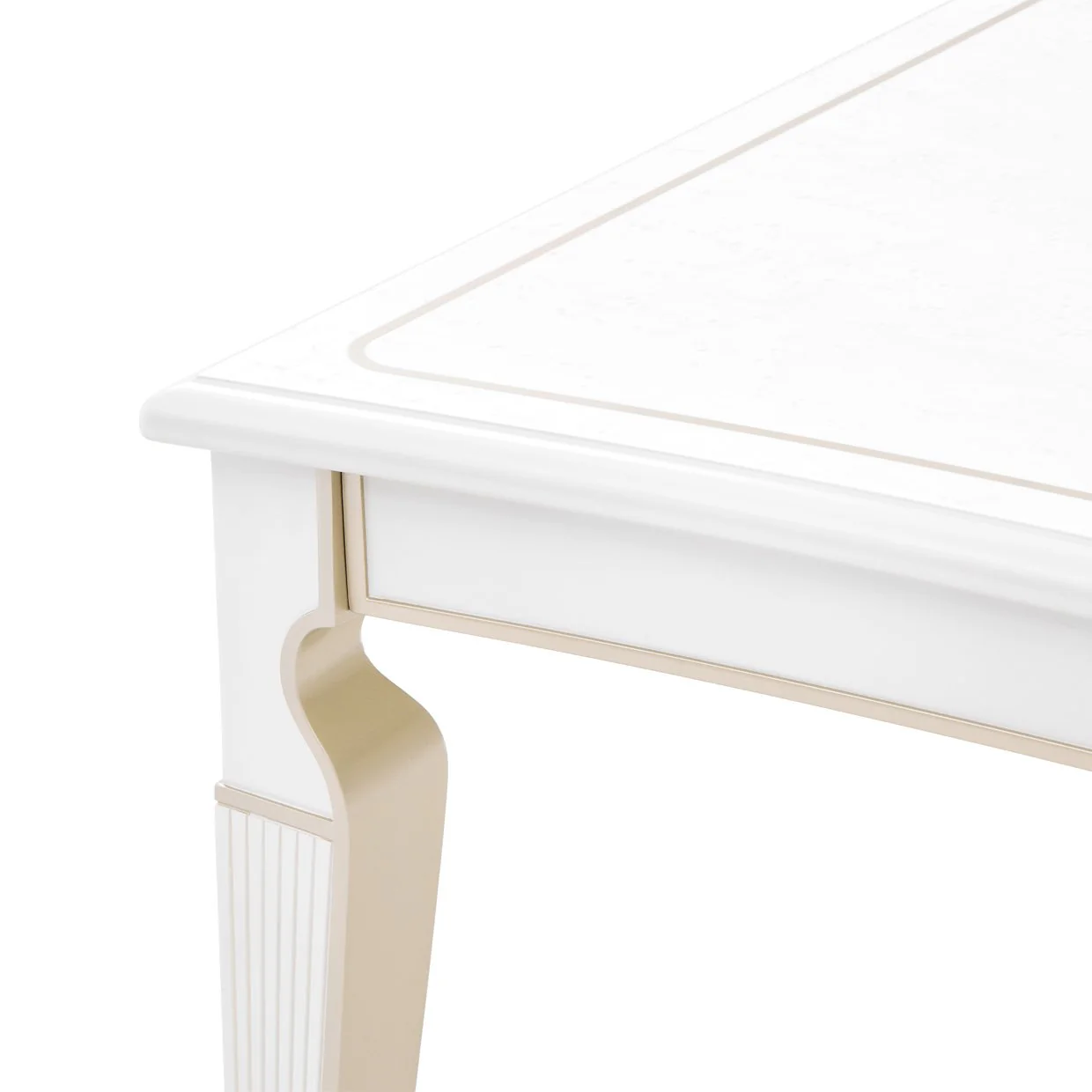 La Marisia Rectangular Dining Table - Creamy Pearl - Image 7