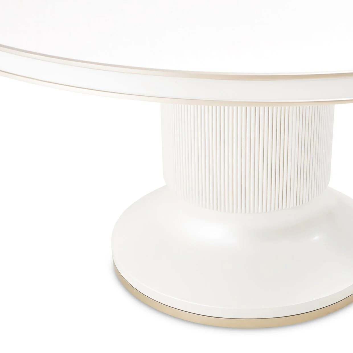 La Marisia Round Dining Table - Creamy Pearl - Image 3