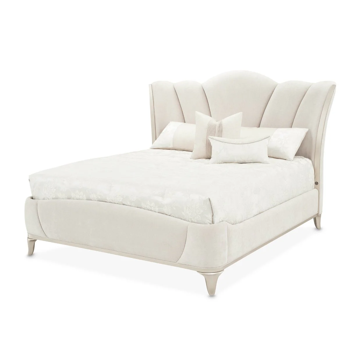 La Marisia Upholstered King Bed - Tranquil/Champagne Gold - Image 12