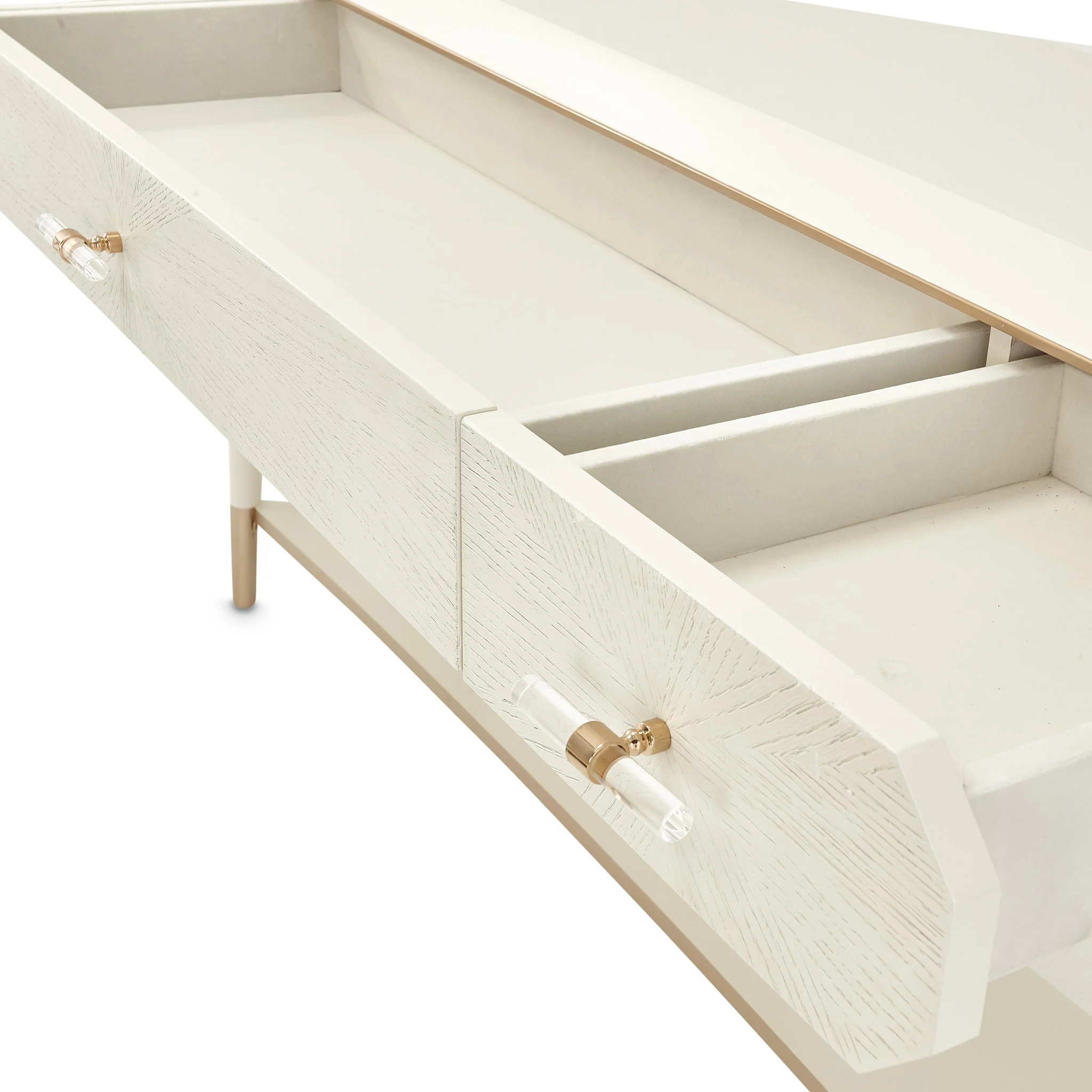 La Rachelle Console Table - Champagne - Image 8