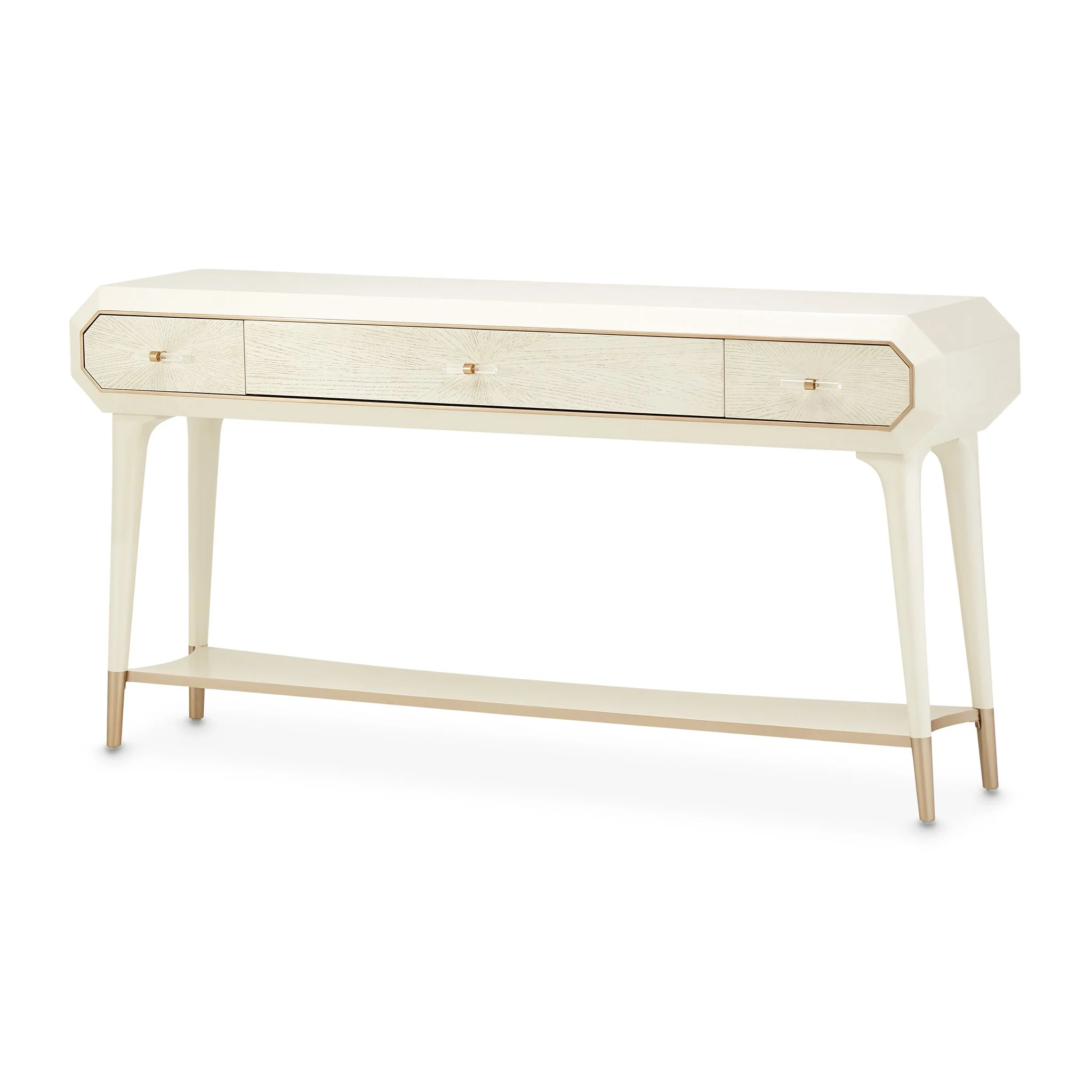 La Rachelle Console Table - Champagne - Image 9