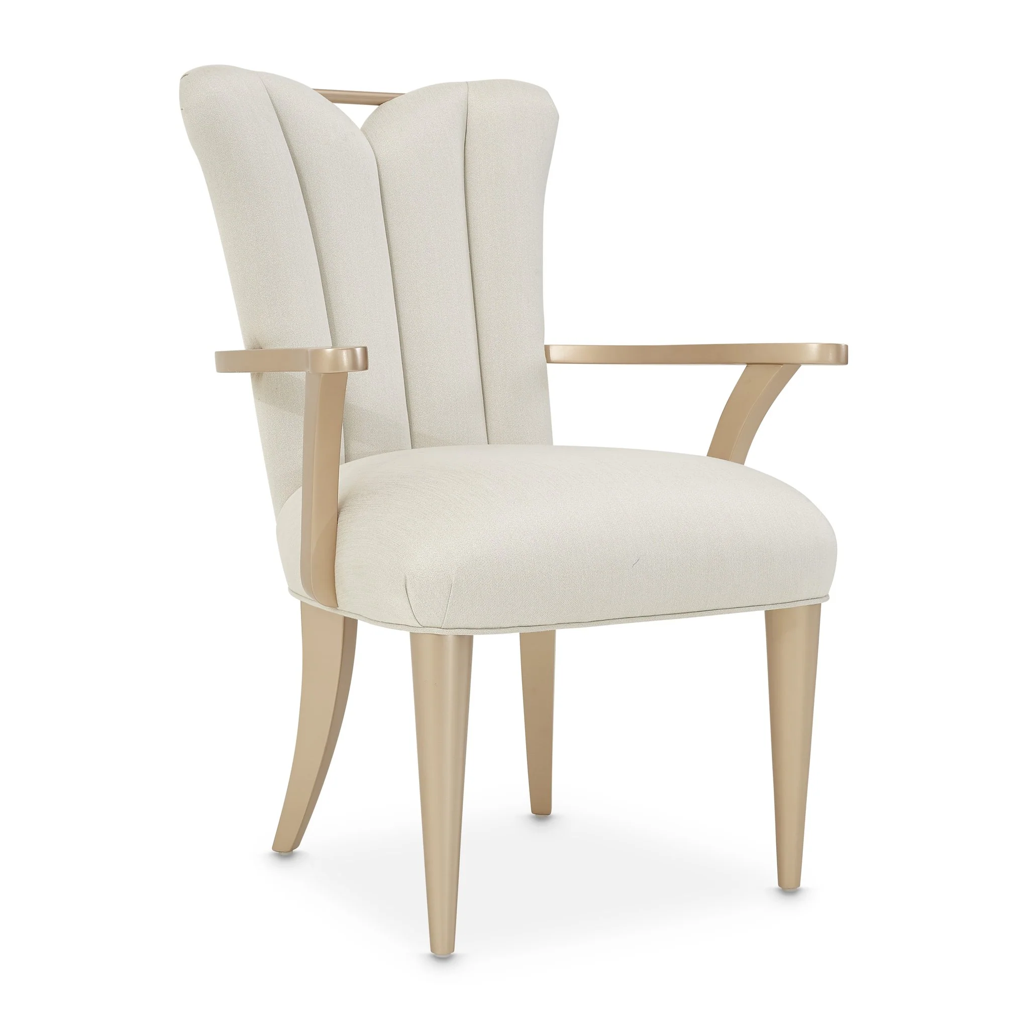 La Rachelle Dining Arm Chair - Medium Champagne - Image 5