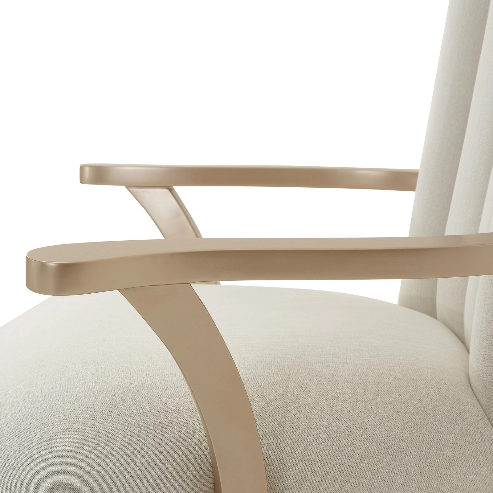 La Rachelle Dining Arm Chair - Medium Champagne - Image 8