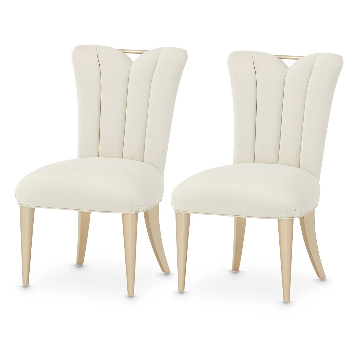La Rachelle Dining Side Chair - Medium Champagne - Image 13