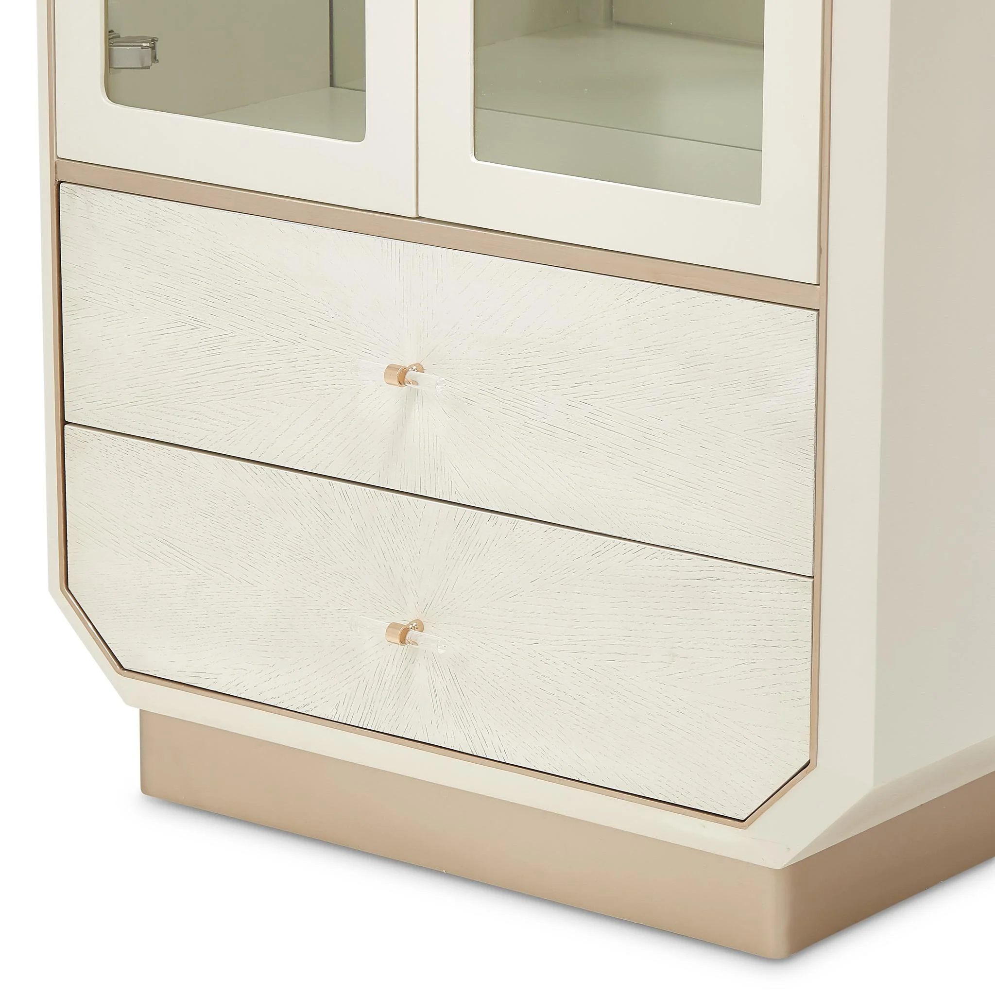 La Rachelle Display Cabinet - Champagne - Image 6