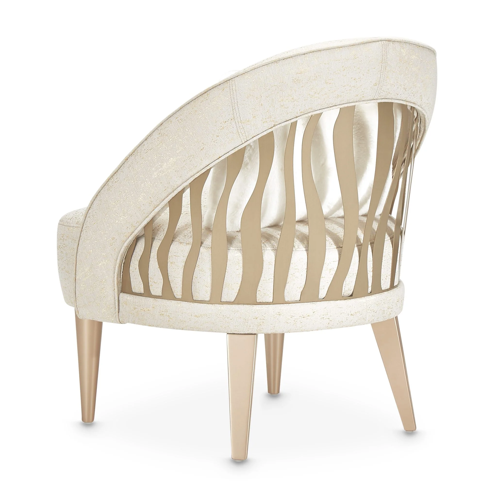 La Rachelle Flame Chair - Gold Rush/Champagne - Image 3