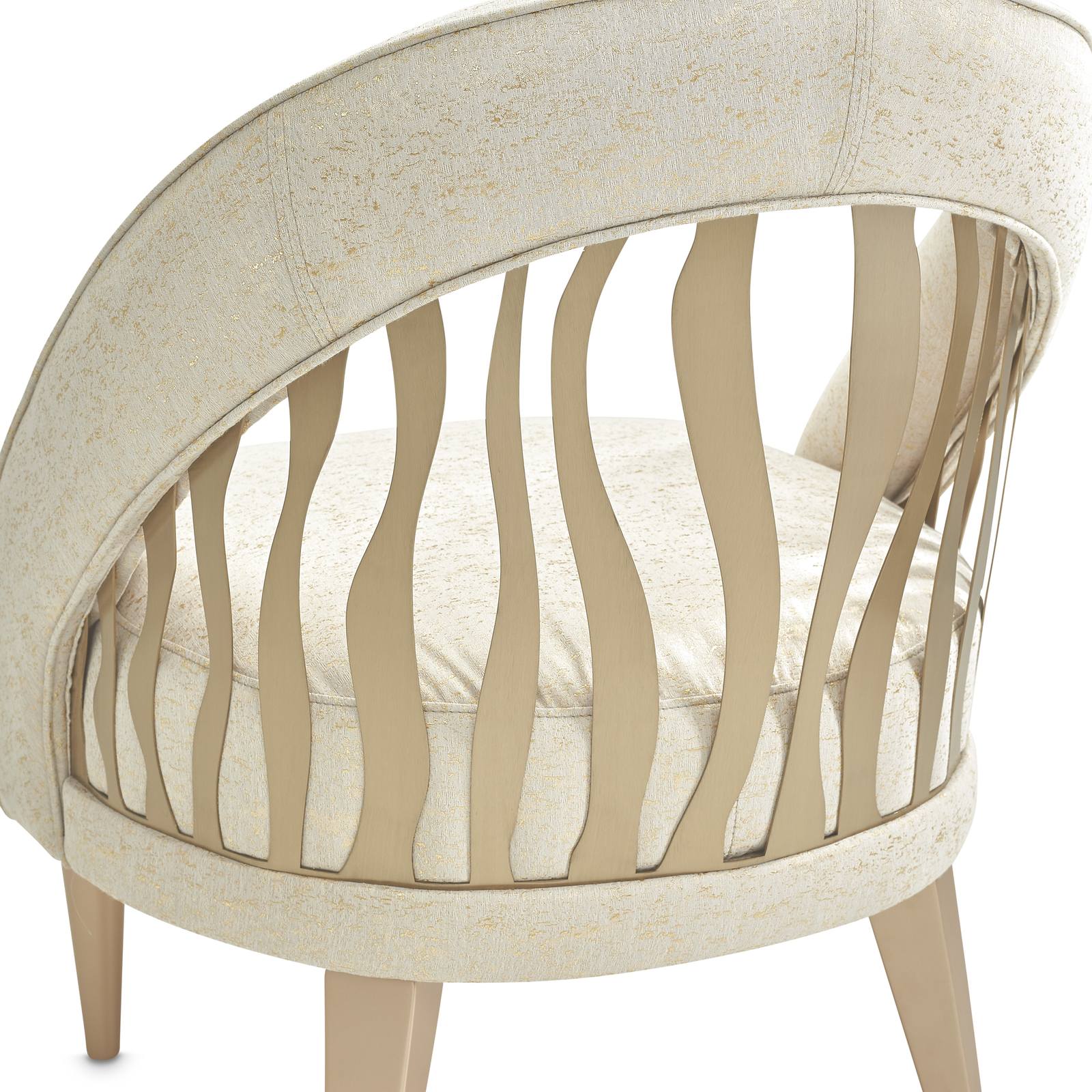 La Rachelle Flame Chair - Gold Rush/Champagne - Image 7