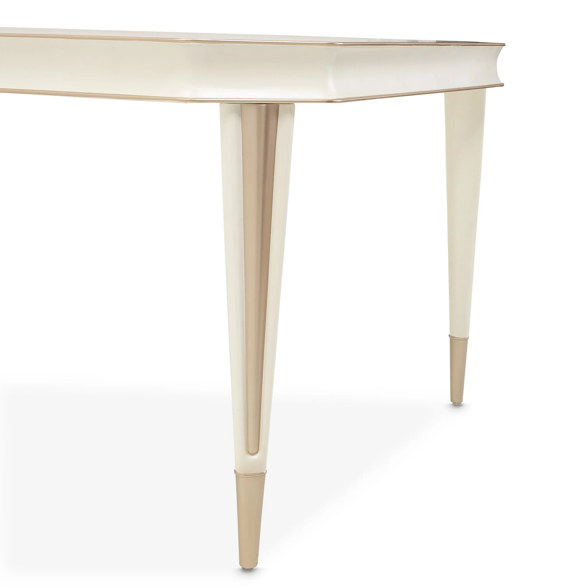 La Rachelle Rectangular Dining Table - Champagne - Image 8