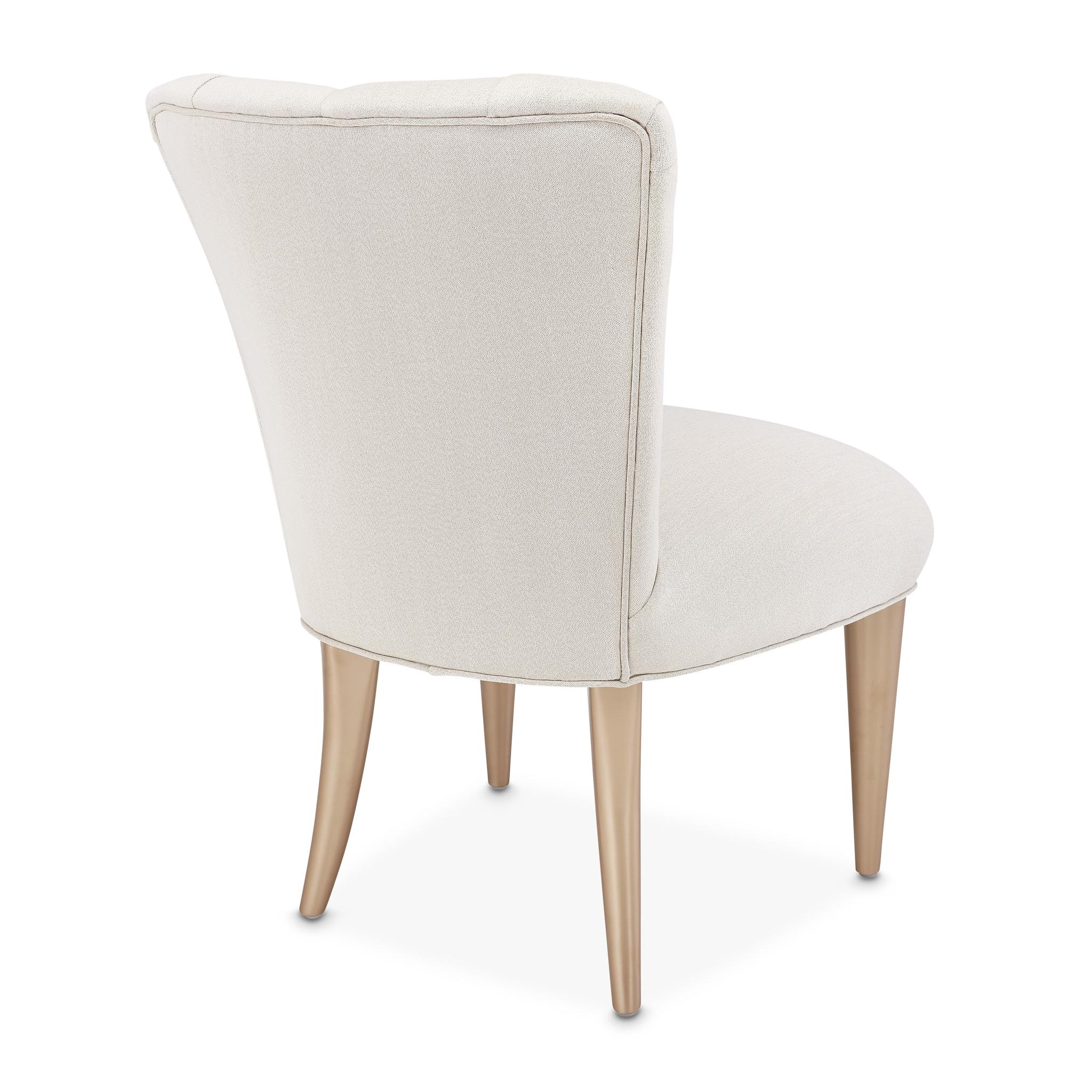 La Rachelle Vanity Chair - Champagne - Image 6