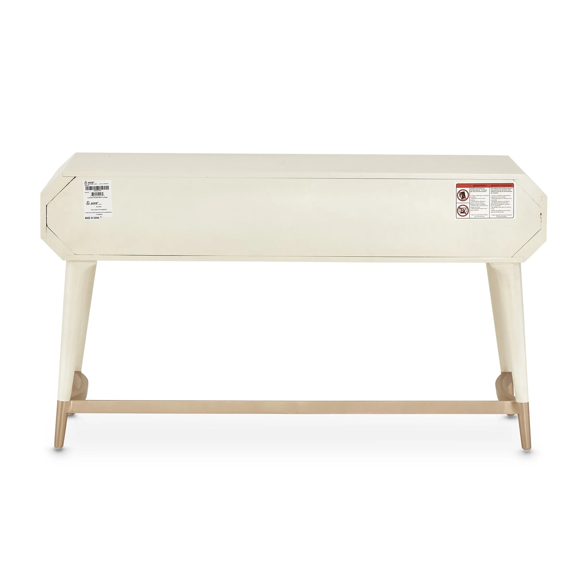 La Rachelle Vanity Desk - Champagne - Image 10