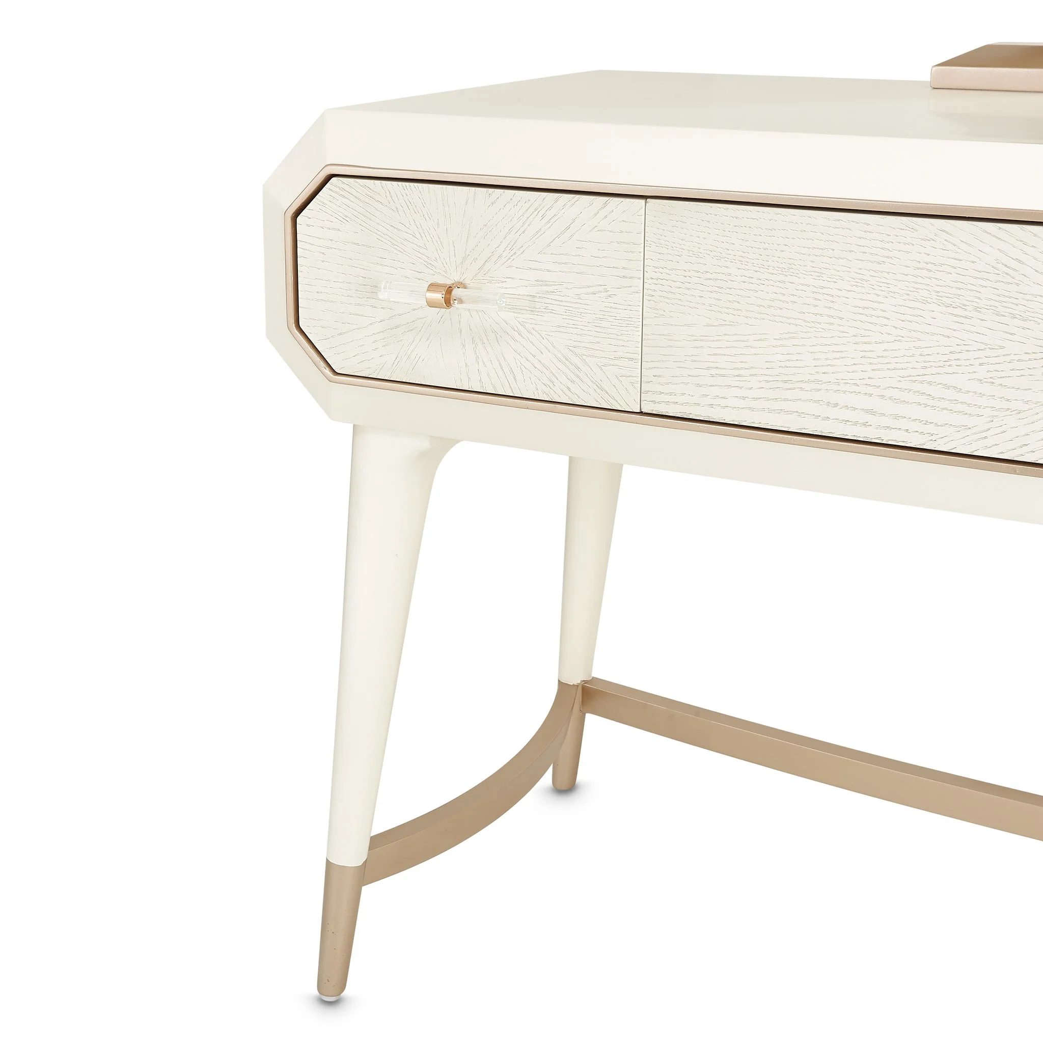 La Rachelle Vanity Desk - Champagne - Image 2