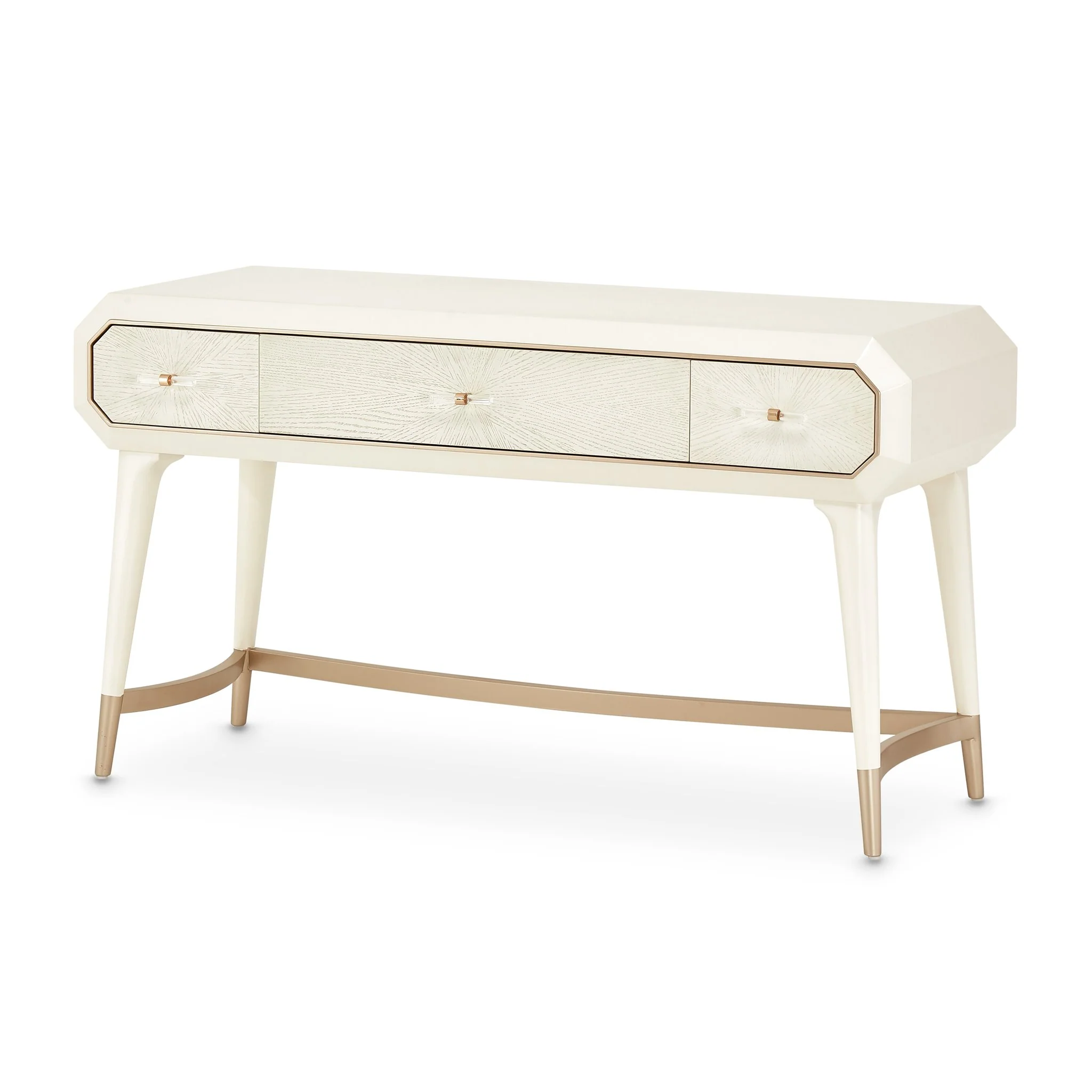 La Rachelle Vanity Desk - Champagne - Image 9