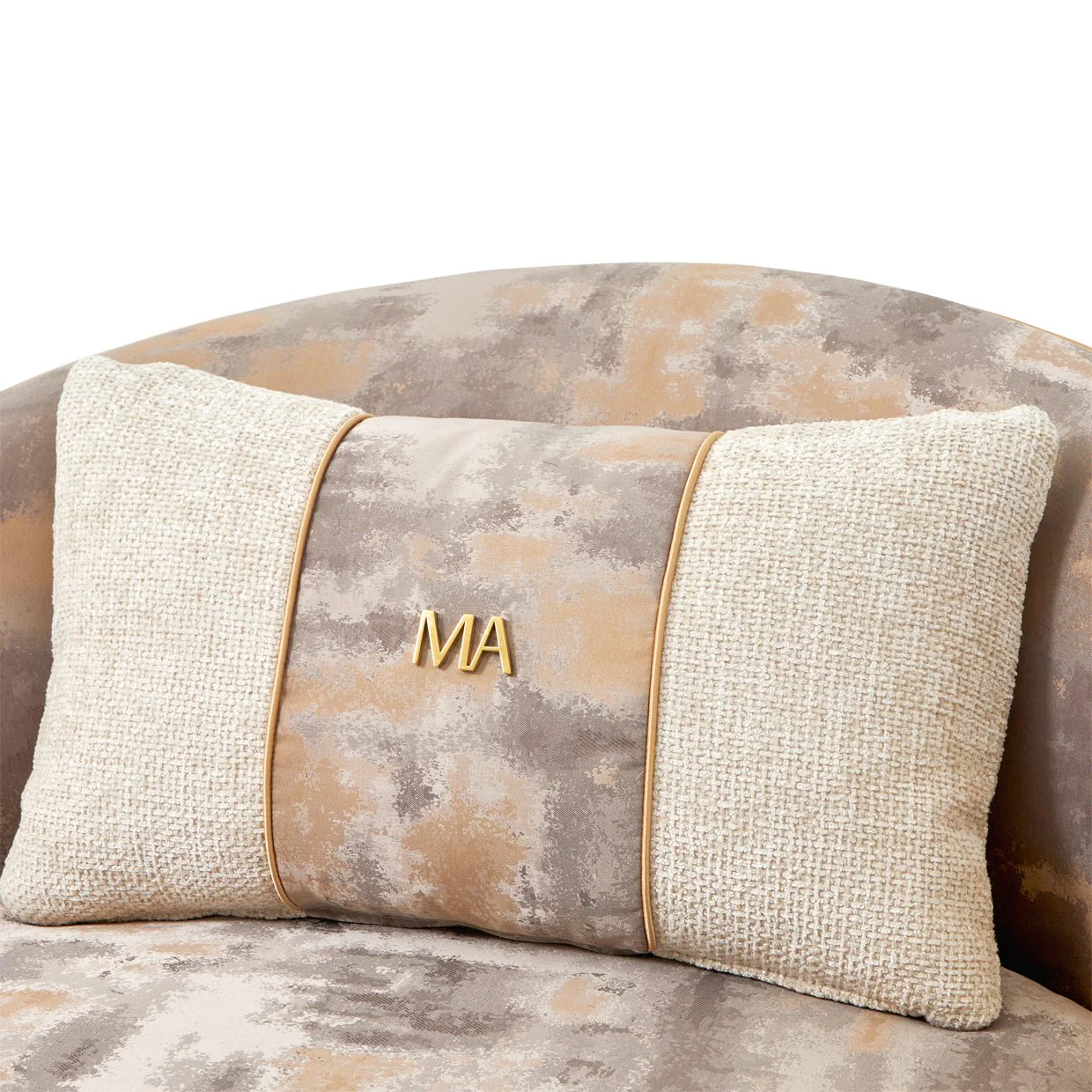 La Terrazza Accent Chair - Cappuccino/Light Champagne - Image 8