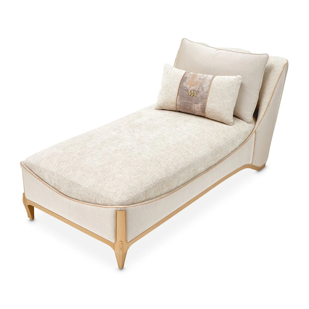 La Terrazza Chaise - Cappuccino/Light Champagne - Image 8