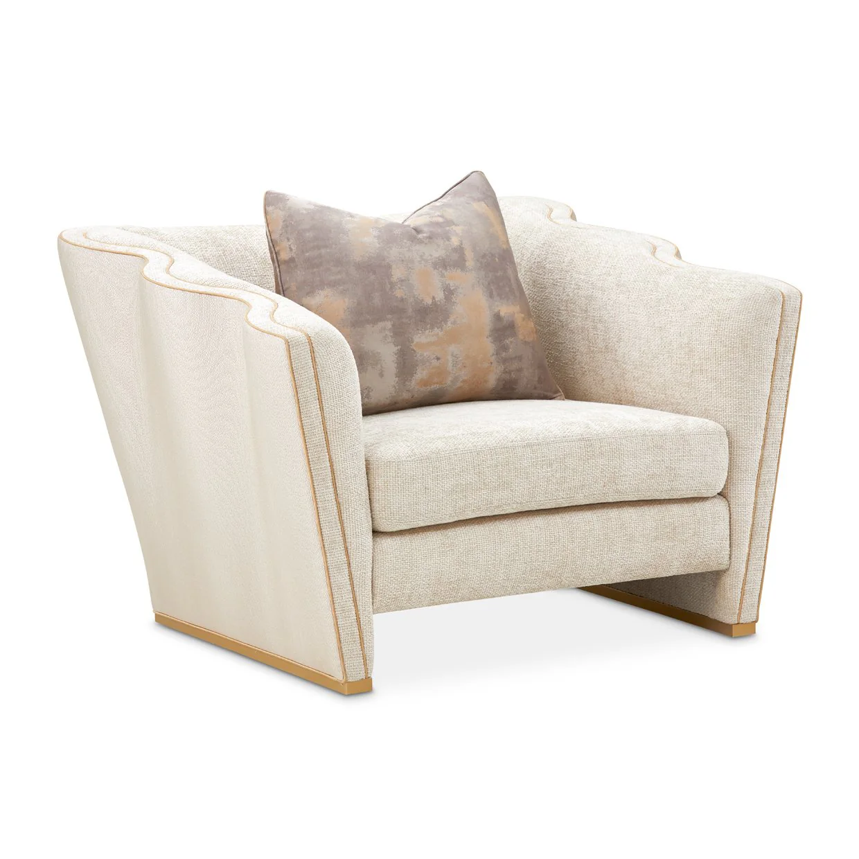 La Terrazza Matching Chair - Cappuccino/Light Champagne - Image 2