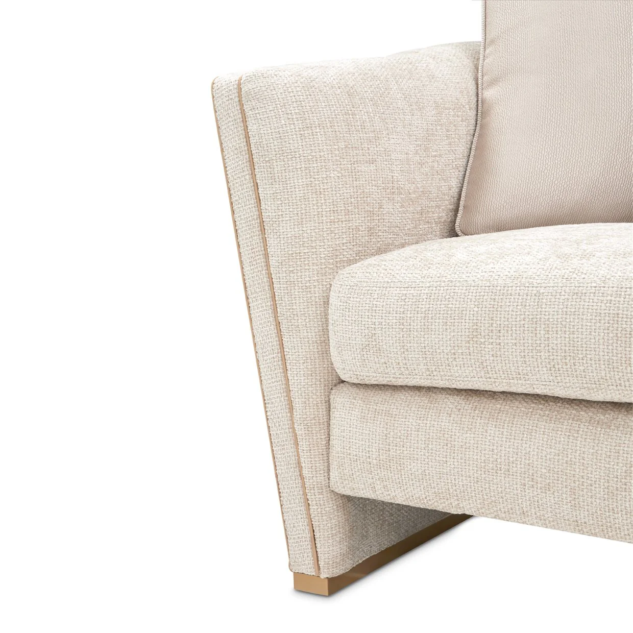 La Terrazza Sofa - Cappuccino/Light Champagne - Image 19