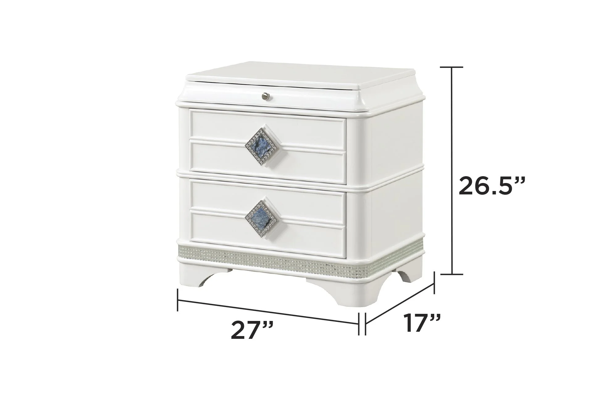 Laguna King 4PC Bedroom Set - Image 14