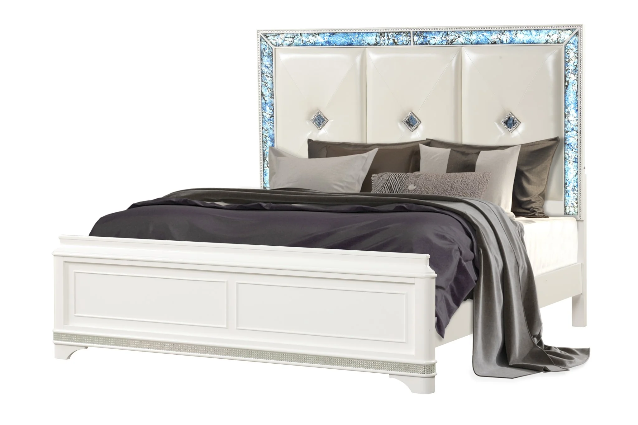 Laguna King 4PC Bedroom Set - Image 2