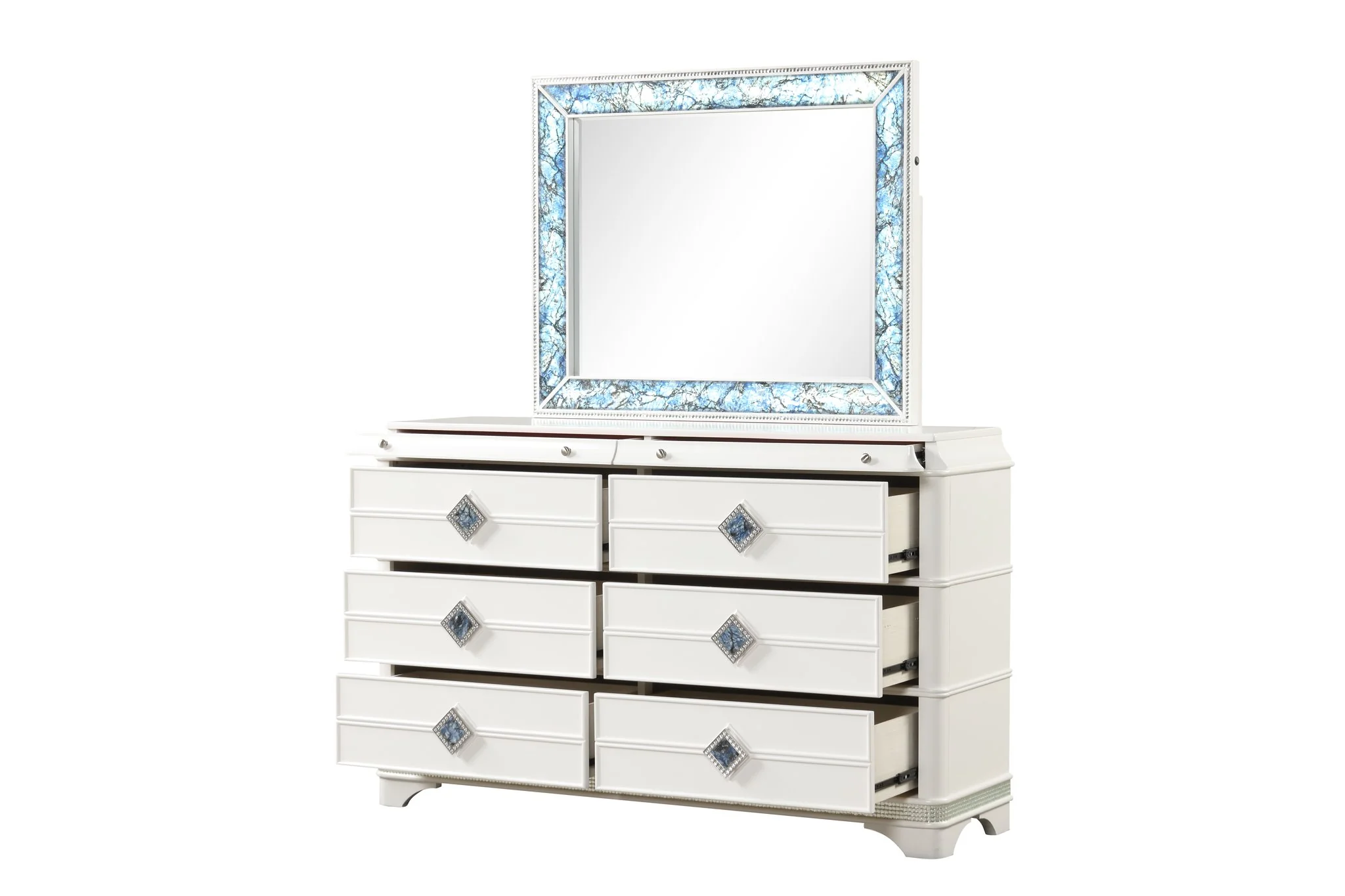 Laguna Queen 4PC Bedroom Set - Image 6