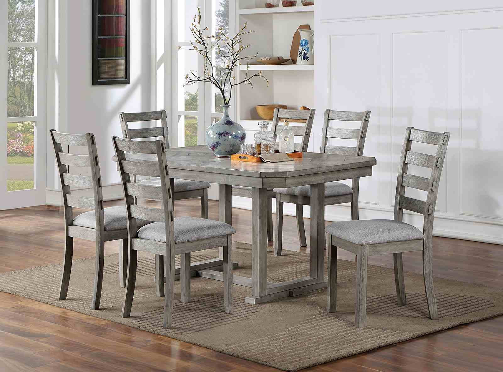 Laquila Dining Table, Gray - Image 2